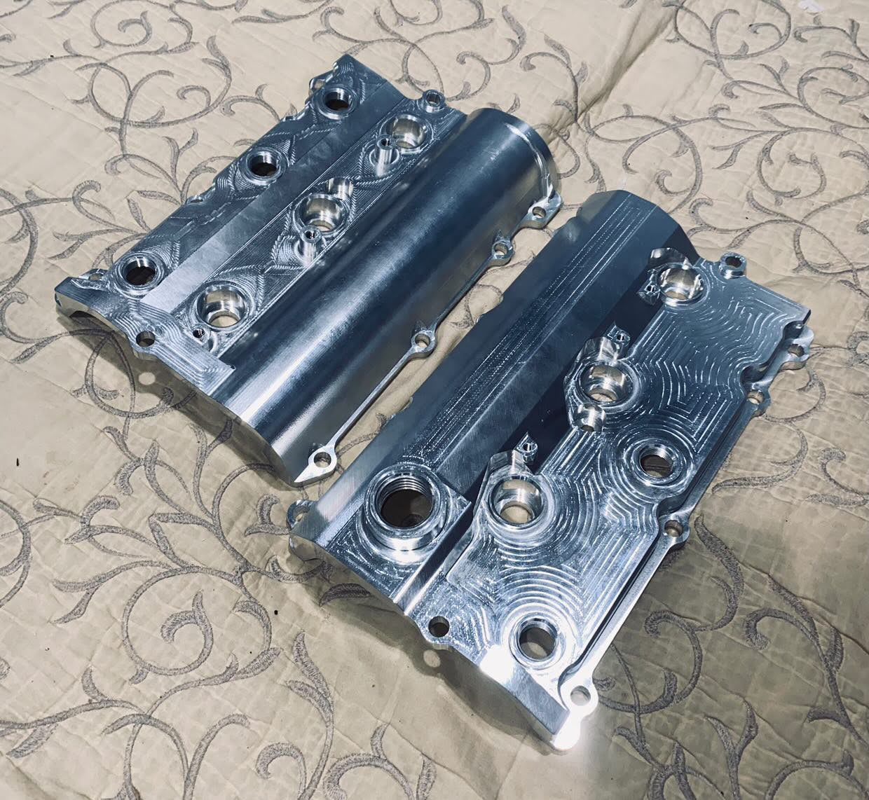 VQ37VHR Aluminum Billet Valve Cover