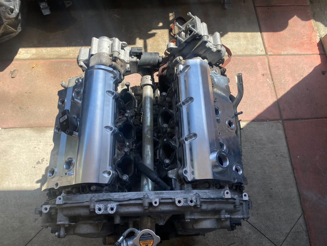 VQ37VHR Aluminum Billet Valve Cover